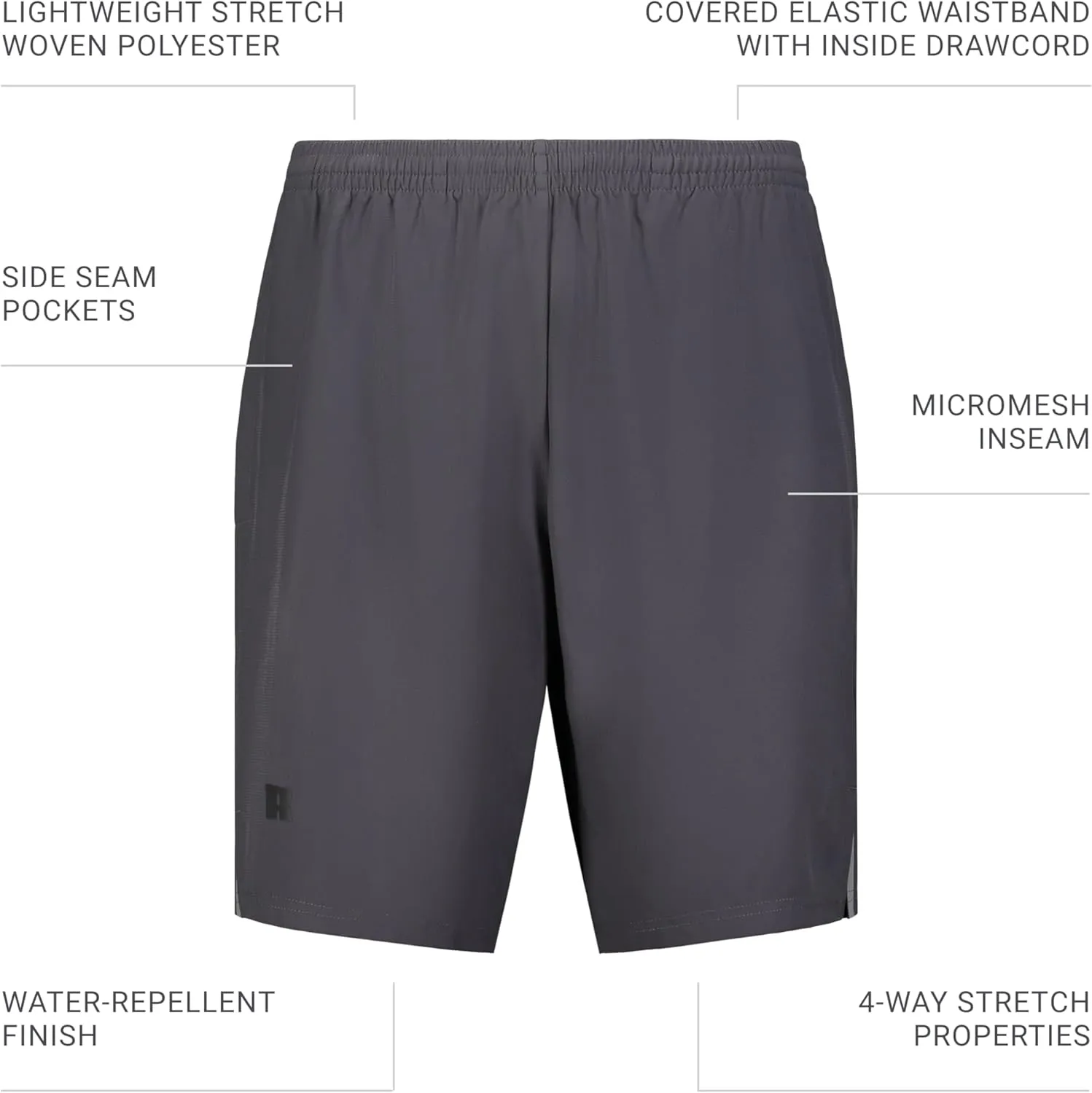 Russell Athletic Men's Legend Stretch Woven Shorts