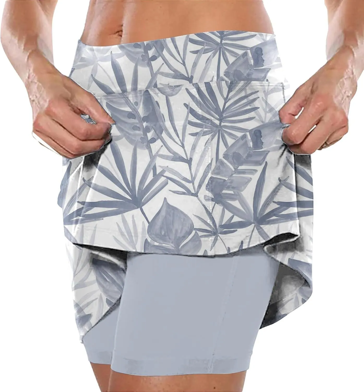 Skorts for Women 2025 Summer Tummy Control High Waist Athletic Skorts Hiking Tennis Golf Fancy Loose Fit Outfits