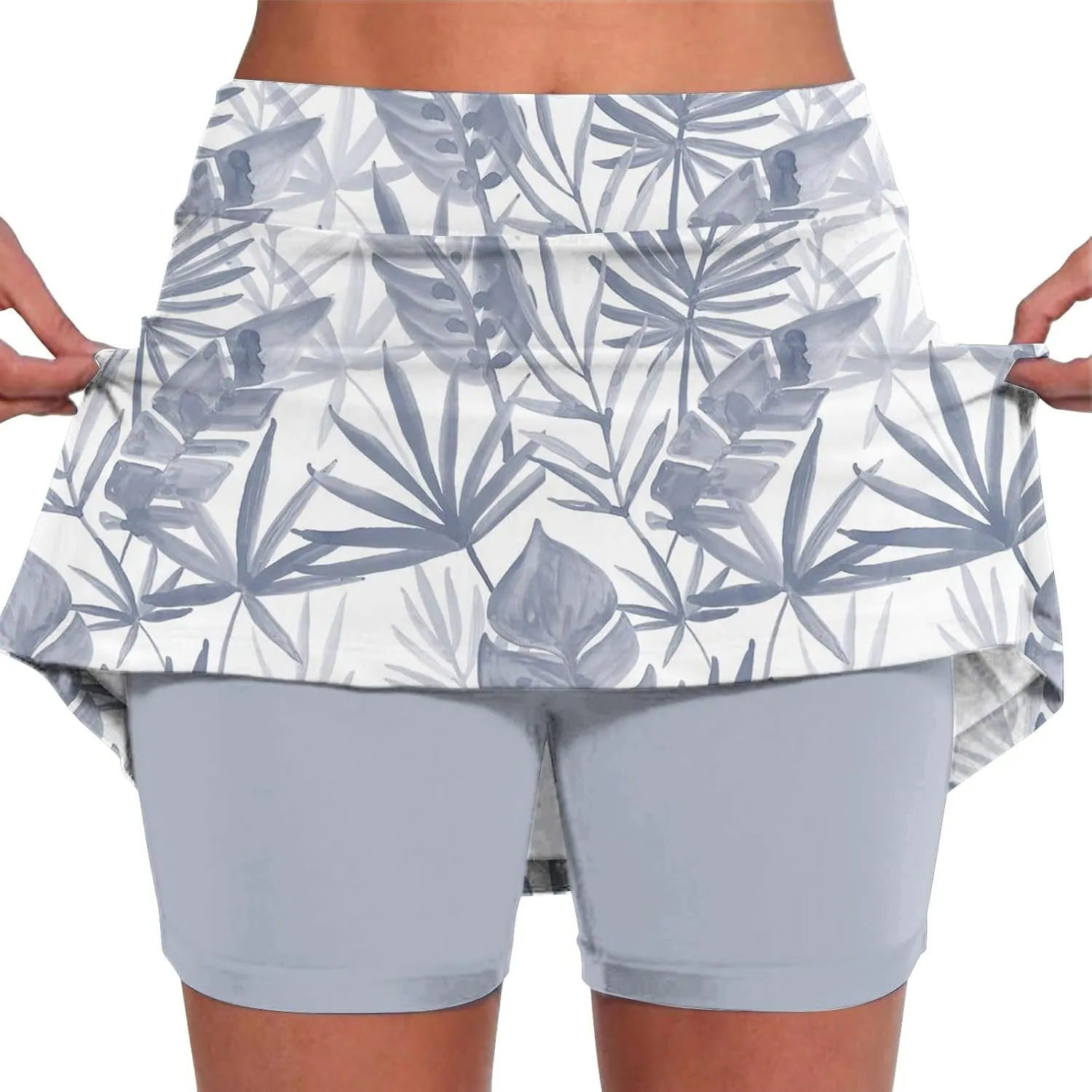 Skorts for Women 2025 Summer Tummy Control High Waist Athletic Skorts Hiking Tennis Golf Fancy Loose Fit Outfits