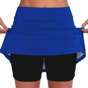 Skorts for Women with Pockets High Waist Tummy Control Womens Yoga Shorts Casual Athletic Tennis Mini Short Skirts