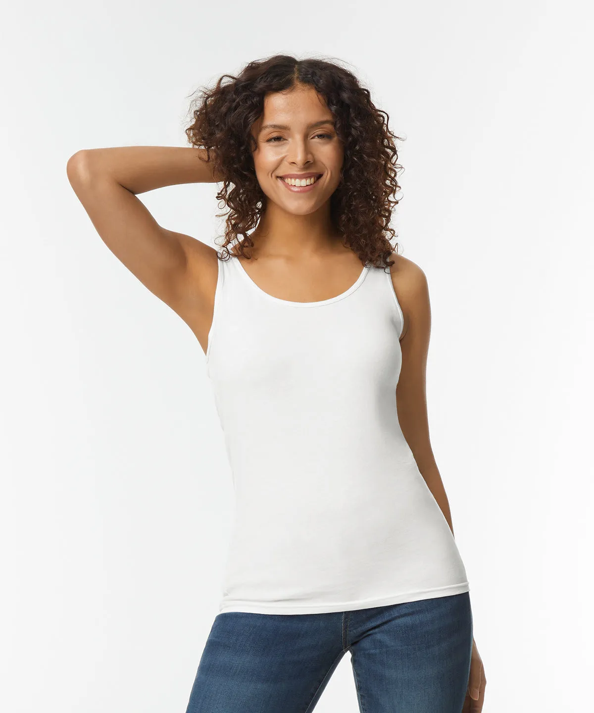 Softstyle womens tank top | Black