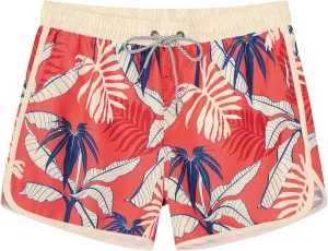 SURF CUZ Mens Swim Trunks 5" Swim Shorts Vintage Bathing Suits with Mesh Lining 80s 90s Retro Swimwear Board Shorts