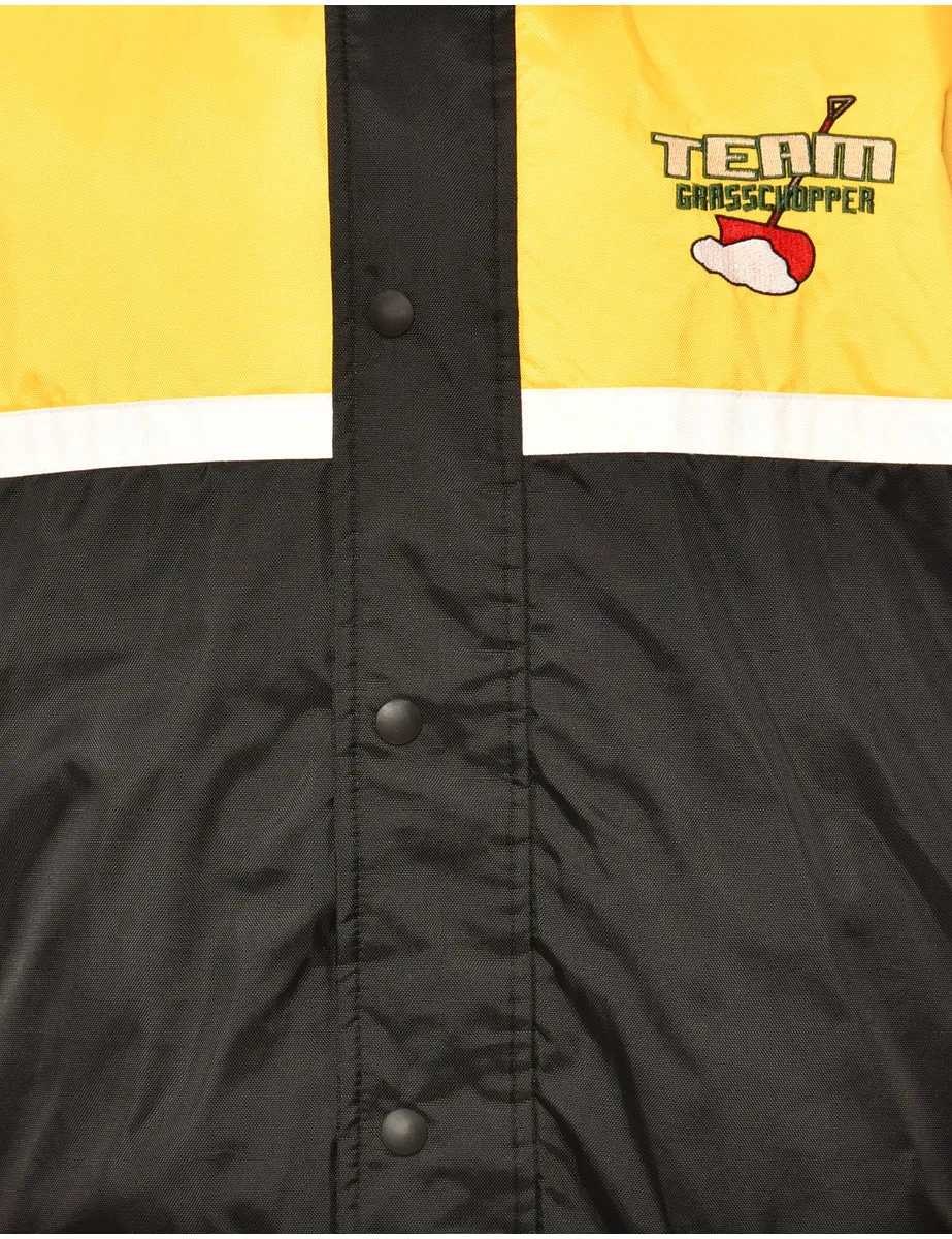 Team Grass Chopper Yellow & Black Ski Jacket - XL
