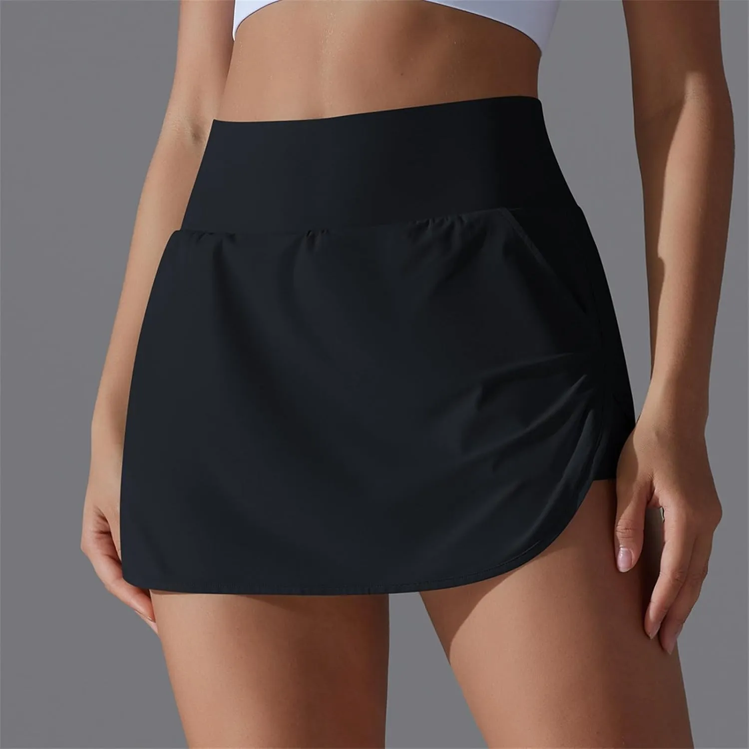 Tennis Skorts for Women with Pockets Athletic Skirt Golf Skirts for Tummy Control Lightweight Summer Skorts Skirt