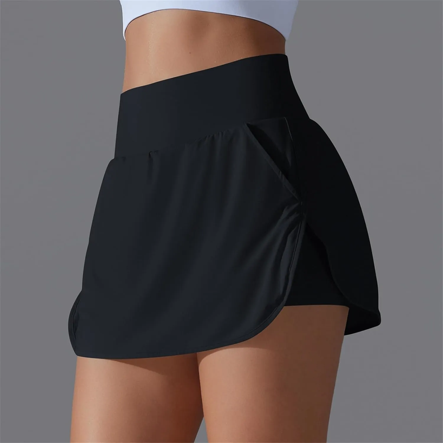 Tennis Skorts for Women with Pockets Athletic Skirt Golf Skirts for Tummy Control Lightweight Summer Skorts Skirt
