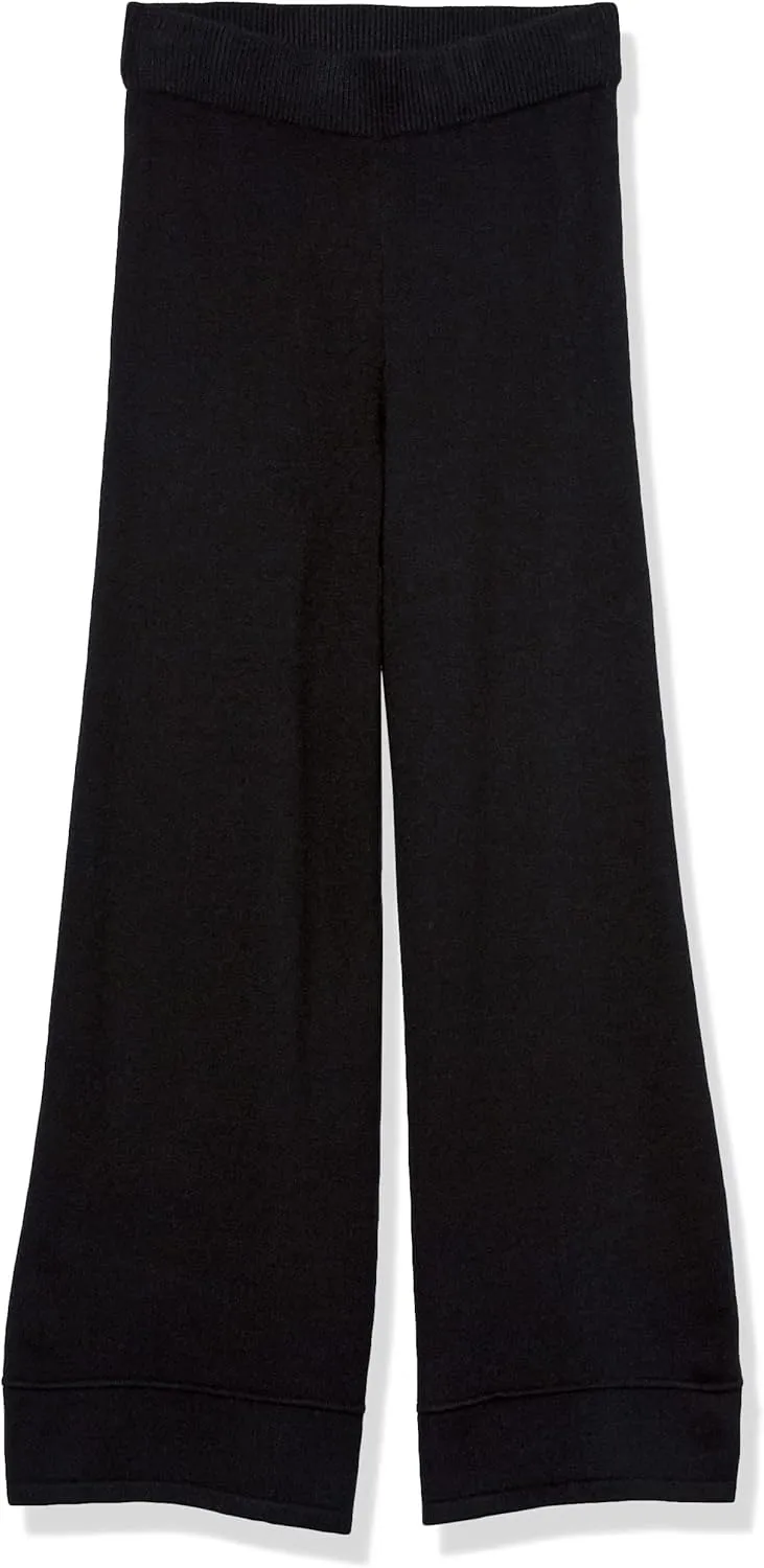 The Drop Women's Bernadette Pull-on Loose-fit Cropped Sweater Pant