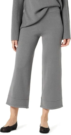The Drop Women's Bernadette Pull-on Loose-fit Cropped Sweater Pant