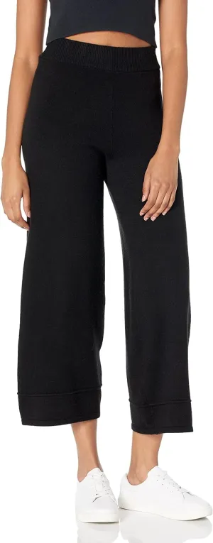 The Drop Women's Bernadette Pull-on Loose-fit Cropped Sweater Pant