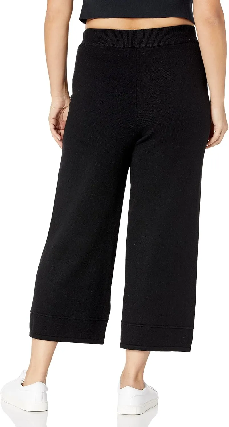 The Drop Women's Bernadette Pull-on Loose-fit Cropped Sweater Pant