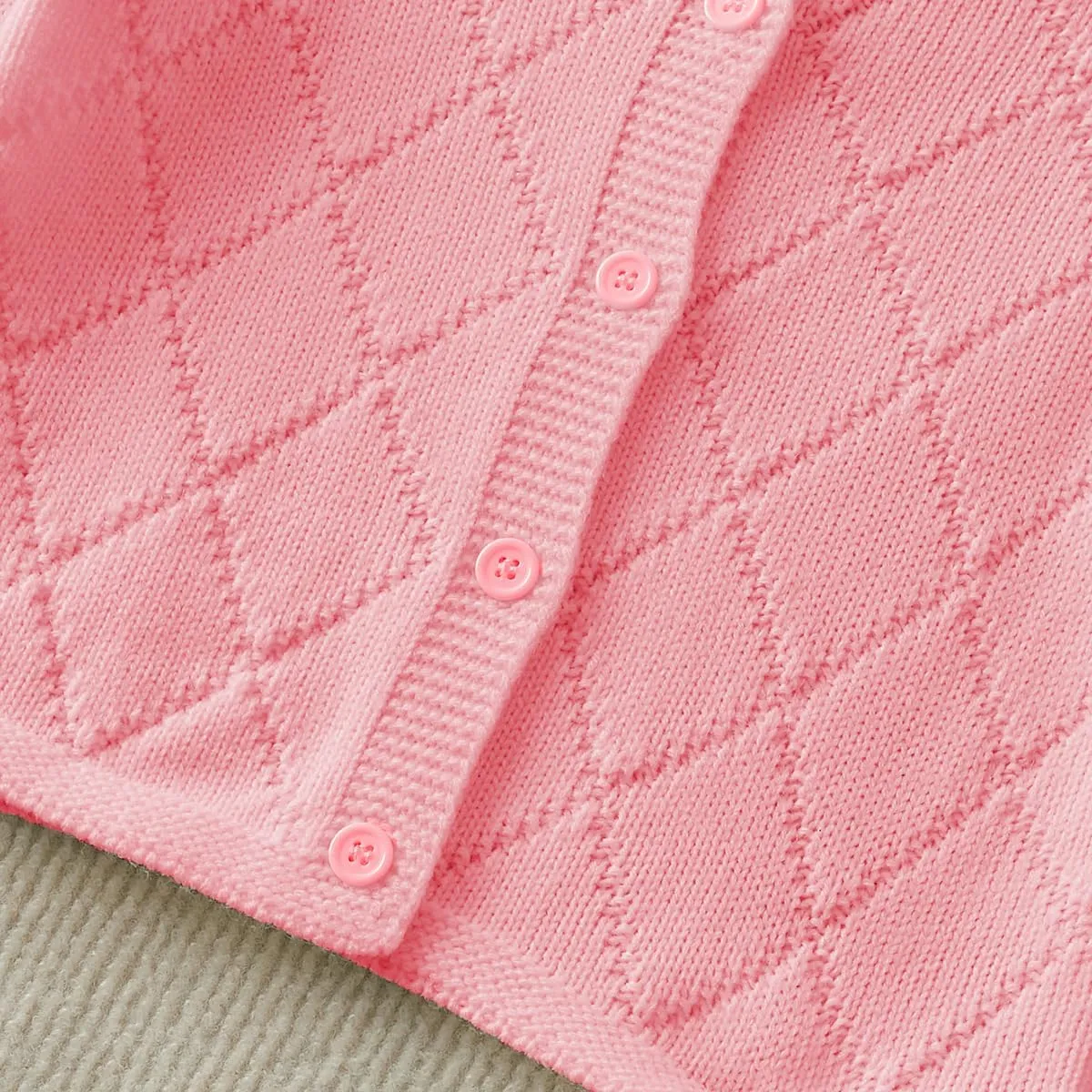 Toddler Baby Girls' Cardigan Sweaters Open Front Long Sleeve Knit Outwear for Girls