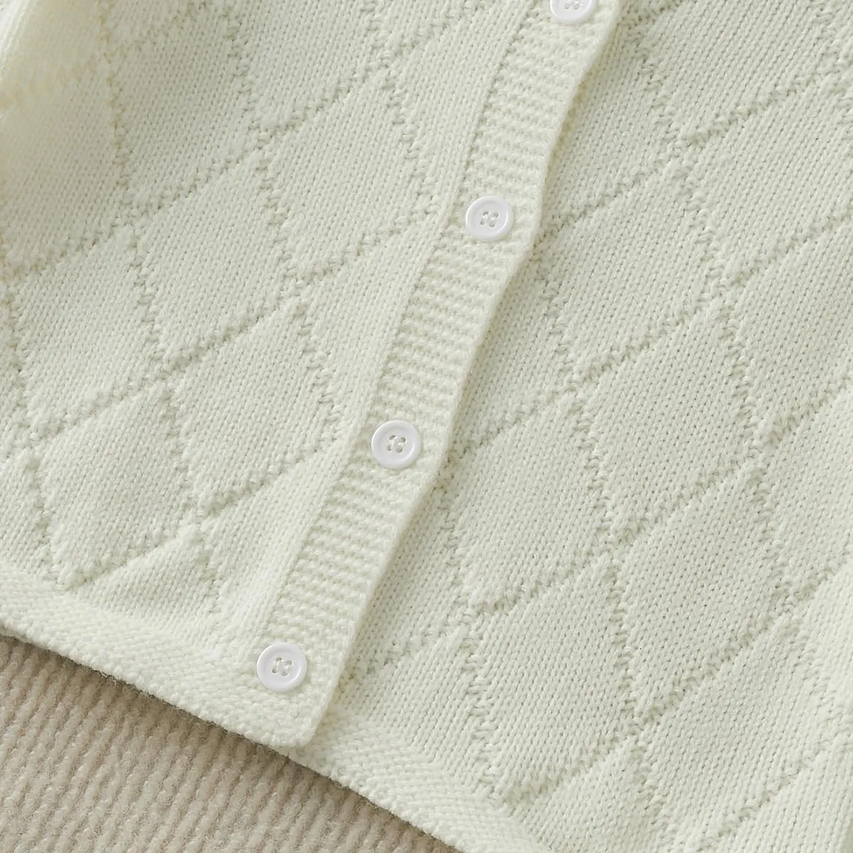 Toddler Baby Girls' Cardigan Sweaters Open Front Long Sleeve Knit Outwear for Girls