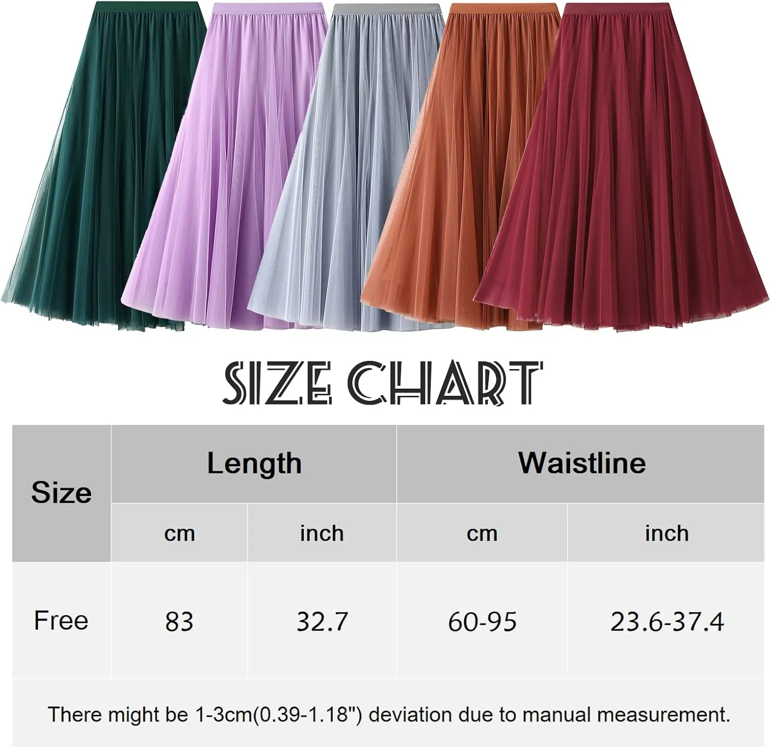 Tulle Skirts for Women Pleated Layered Tutu Skirt Ladies Elegant Flowy Long Skirts Bridesmaid Wedding Midi Skirt