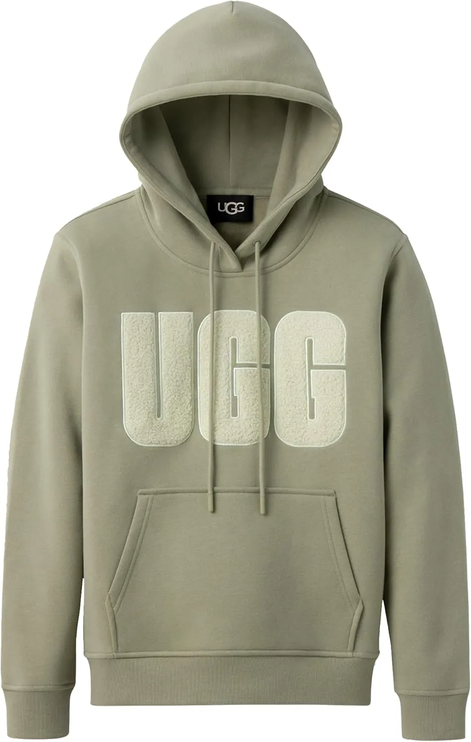 UGG Women's Rey Fluff Logo Hoodie Sweater