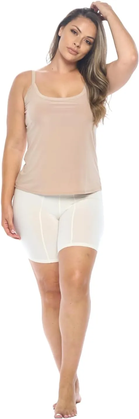 Undersummers Classic Shortlette, Thigh Anti Chafing Shorts Women Slip Shorts for Women Under Dress, Undergarments for Dresses