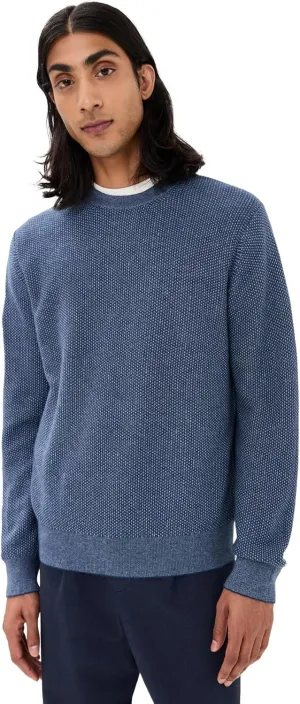 Vince Men's Geo Jacquard Crew Sweater