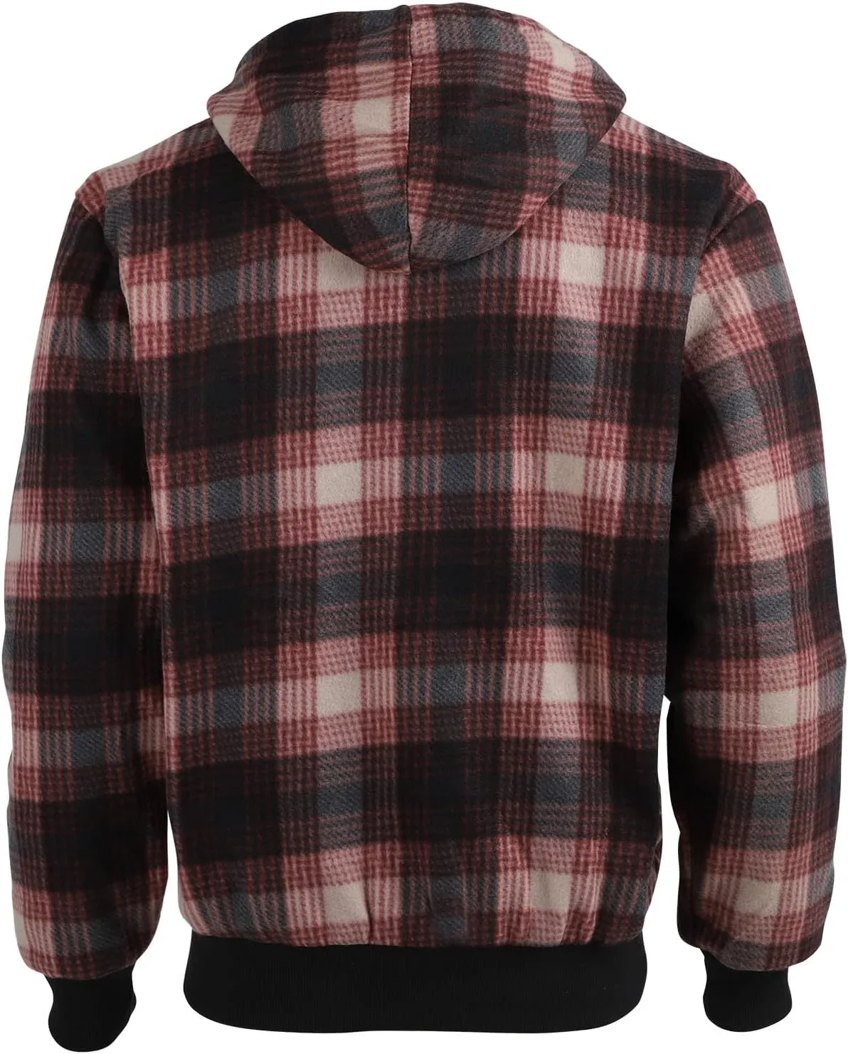 Winter Heavy Warm Sherpa Lined Fleece Plaid Flannel Jacket Men Plus Size S-5XL Big&Tall Mens Coat