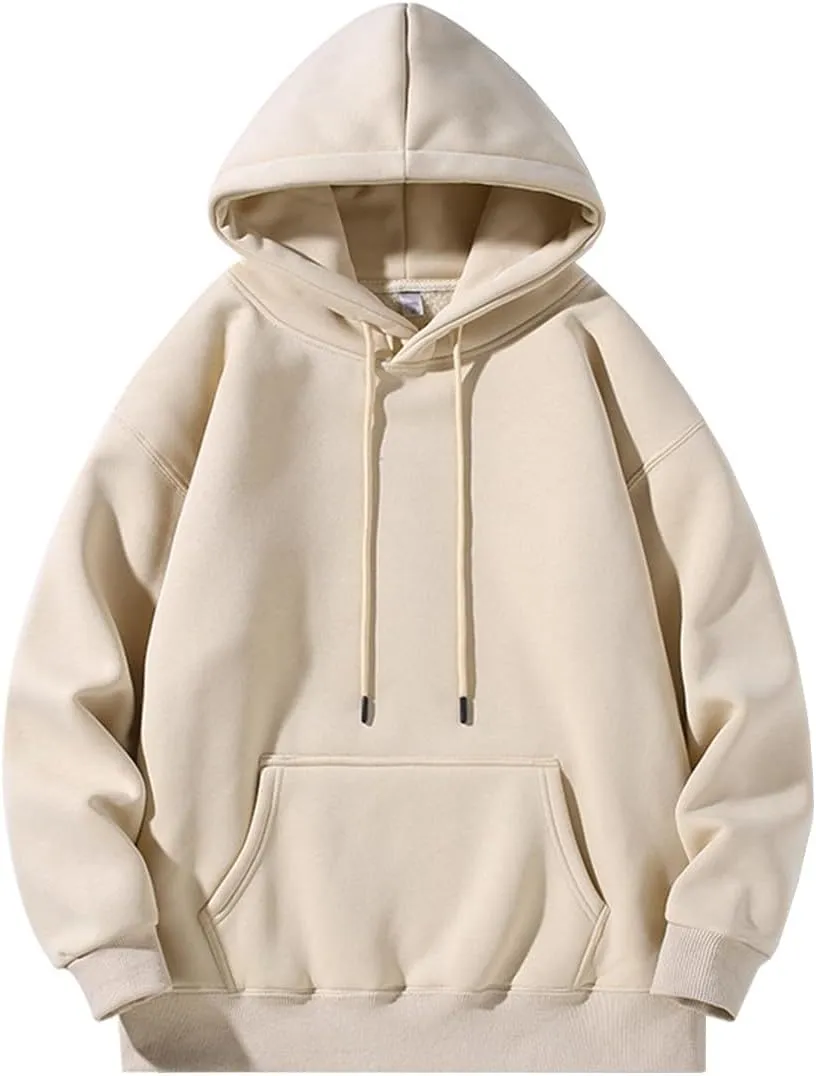 Women Hoodies Long Sleeve Pockets Hooded Sweater Solid Drawstring Pullover Fashion Sweatshirts Tops