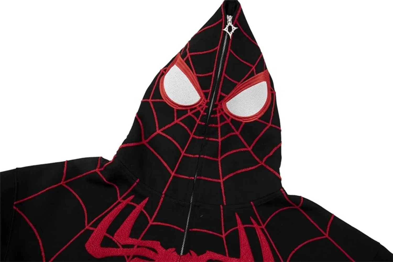 Womens Fashion Y2K Hoodies Long Sleeve Full Zip Up Sweatshirts Halloween Spider Graphic Oversize Pullover Goth Jacket
