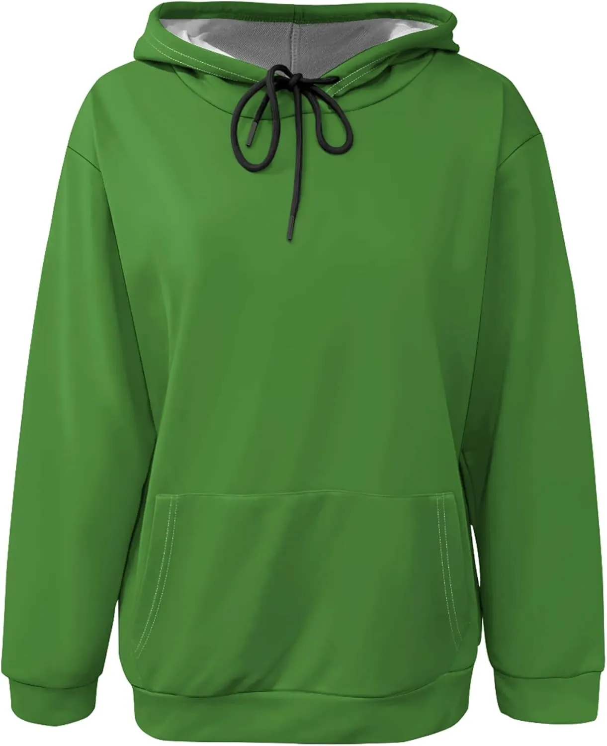 Womens Hoodies Long Sleeve Winter Sweatshirts with Pockets Loose Pullover Teen Girls Tops Outfits Fashion Y2k Clothes