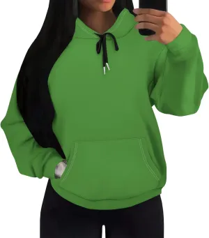 Womens Hoodies Long Sleeve Winter Sweatshirts with Pockets Loose Pullover Teen Girls Tops Outfits Fashion Y2k Clothes