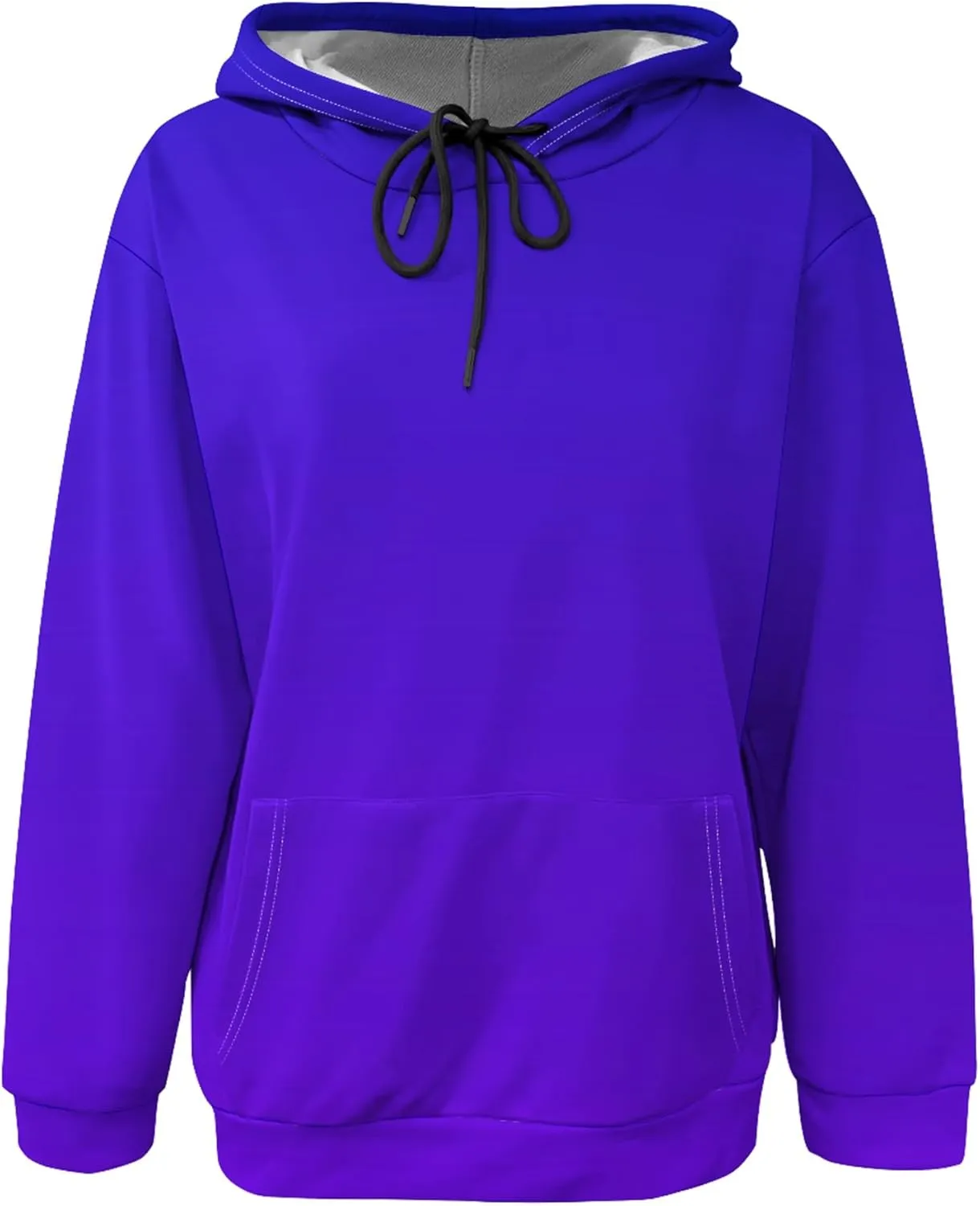Womens Hoodies Long Sleeve Winter Sweatshirts with Pockets Loose Pullover Teen Girls Tops Outfits Fashion Y2k Clothes