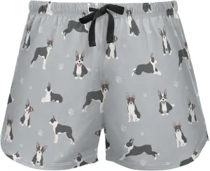 Women's Pajamas Shorts Lounge Sleep Bottoms Soft Pj Boxer Short Pants with Pockets