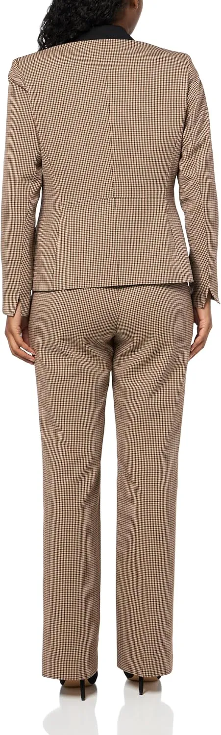Women's Two Button Blazer & Pant, 2pc Set